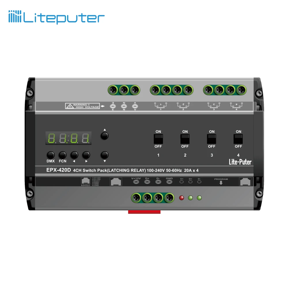 
8 channel DMX switch pack 