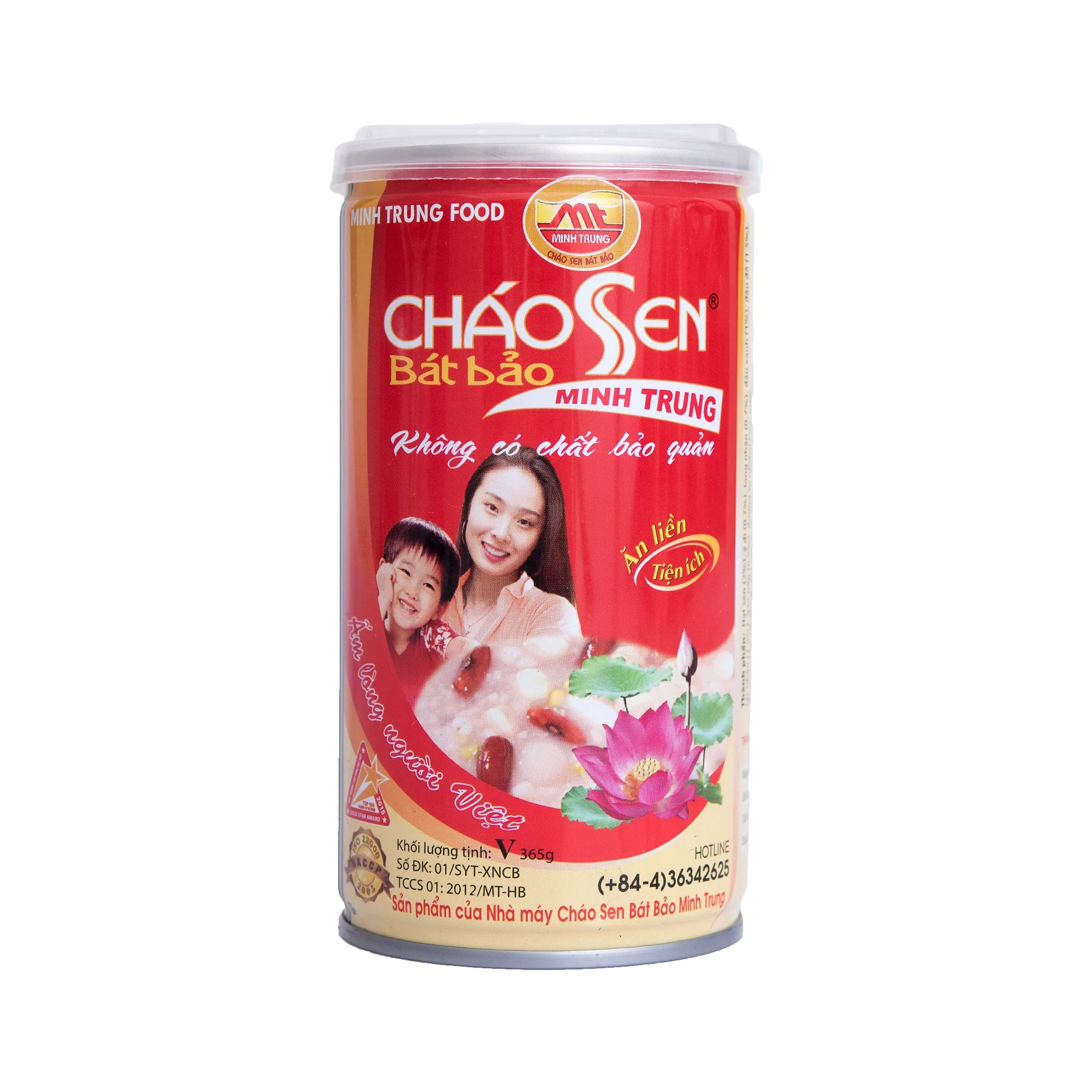 Canned food lotus seed Congee instant use natural taste from Minh Trung Vietnam