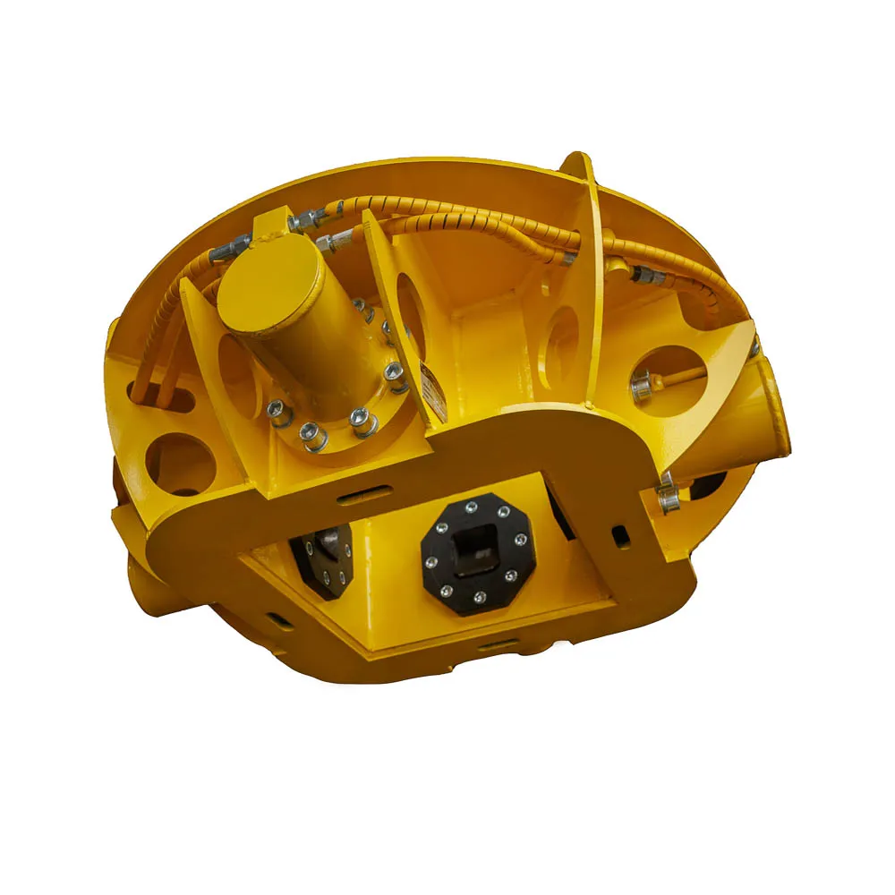 Hydraulic pile breaker machine for square piles mechanize process increasing productivity, pile breaker machine