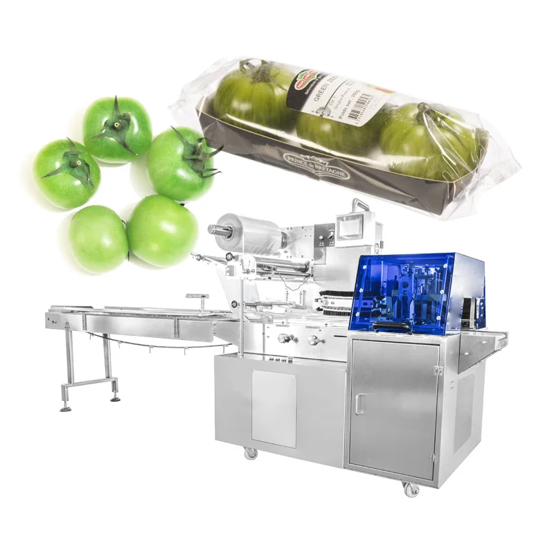 carrot fruit vegetable lettuce packing machine horizontal packing machine