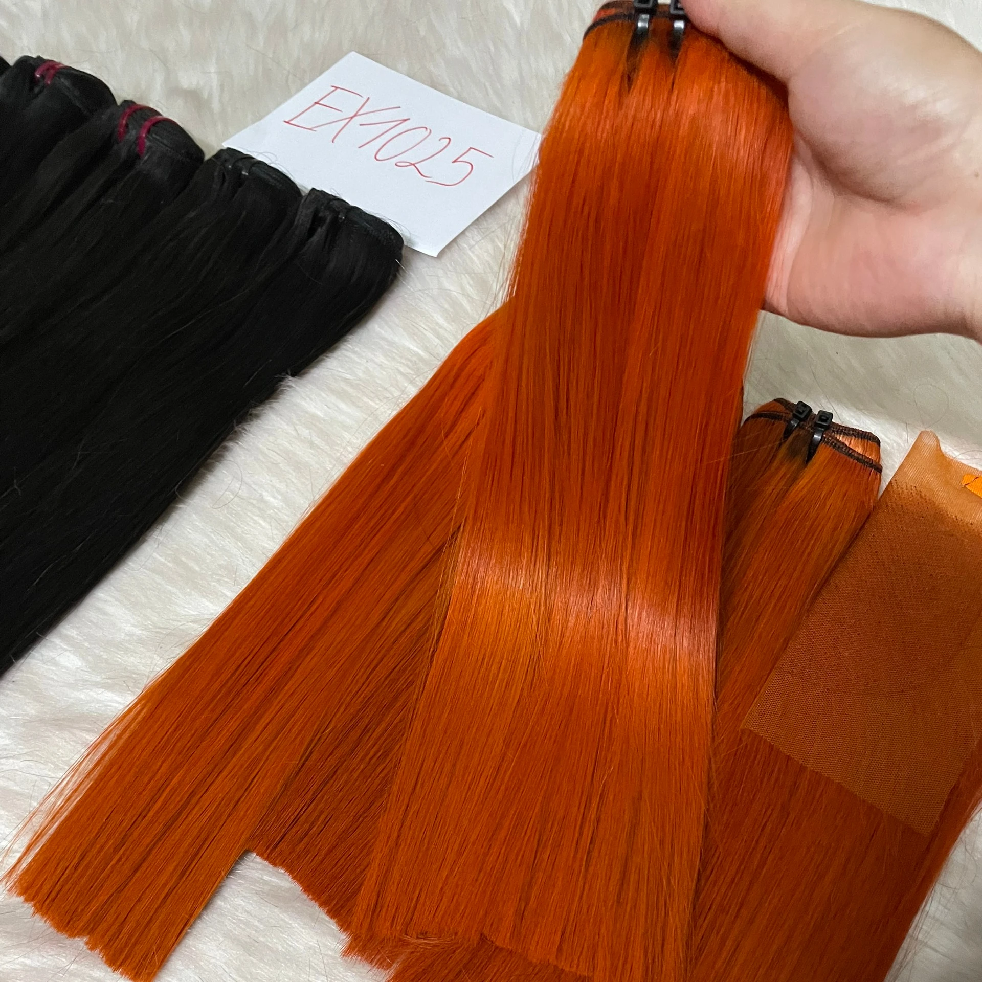 17 ноября, популярный цвет, тренд, Рождество 2021, двойной тянущийся Sdd, прямые волосы из Вьетнама