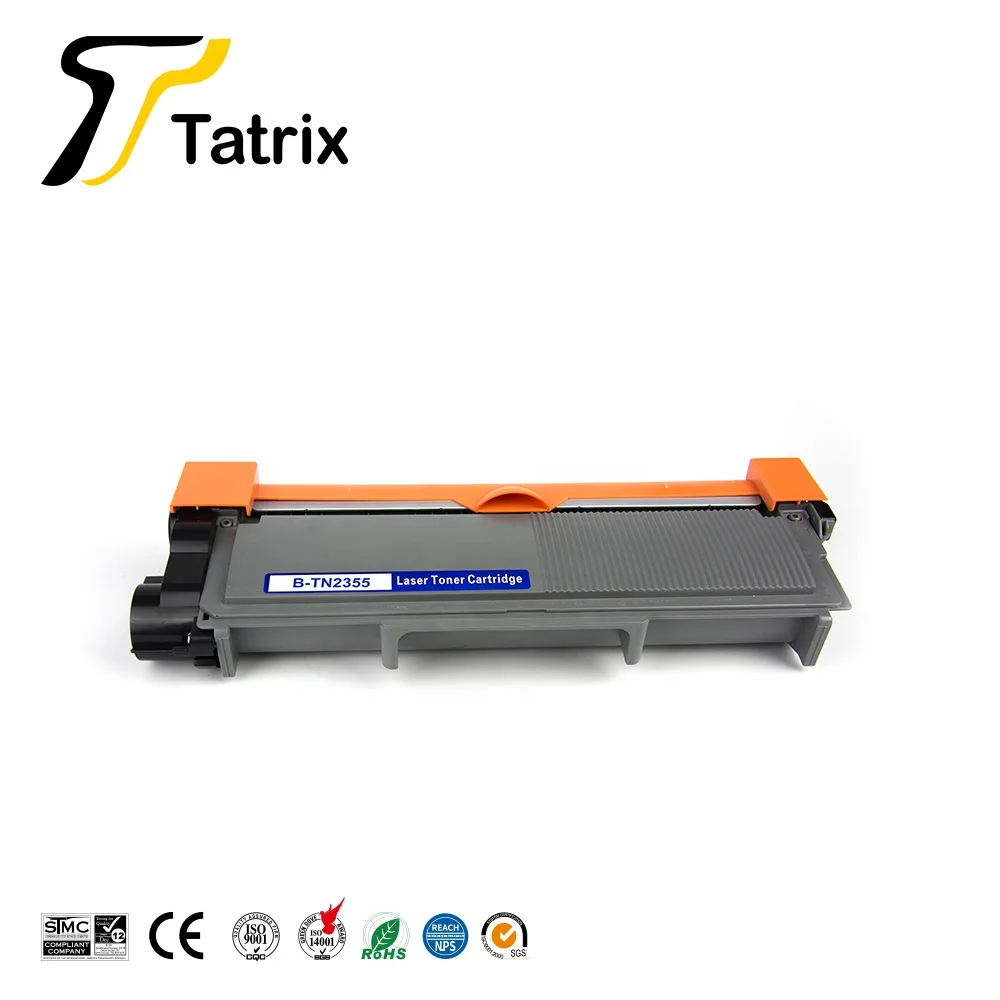 Тонер-картридж Tatrix TN-2355 TN2355 Совместимый лазерный Черный тонер-картридж для принтера Brother