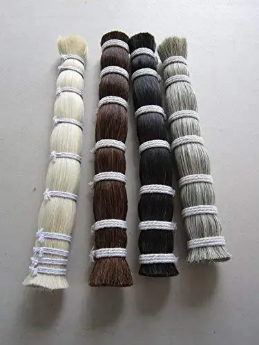 
Natural Horse Tail Hair and Horse Mane Hair 4'-36' Horse Hair for Brush Making 
