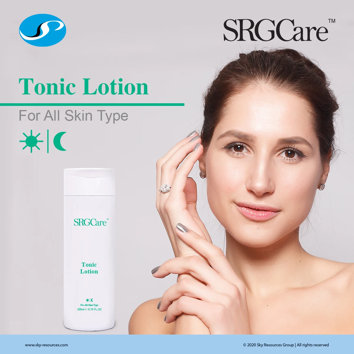 Award Winning Tonic Lotion Facial Toner No Alcohol	with Moisturizing Hydrating and Soothing effect	for sensitive skin