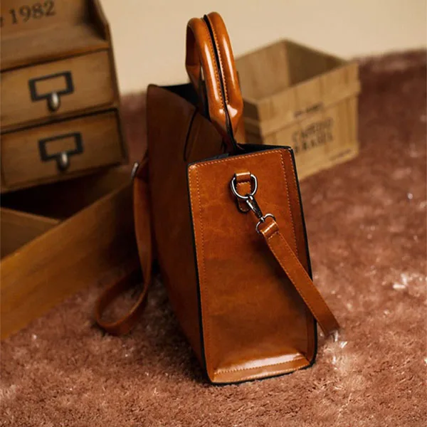 wholesale price High Quality Casual Women Leather Bags Handbag Tote Ladies Shoulder Bag