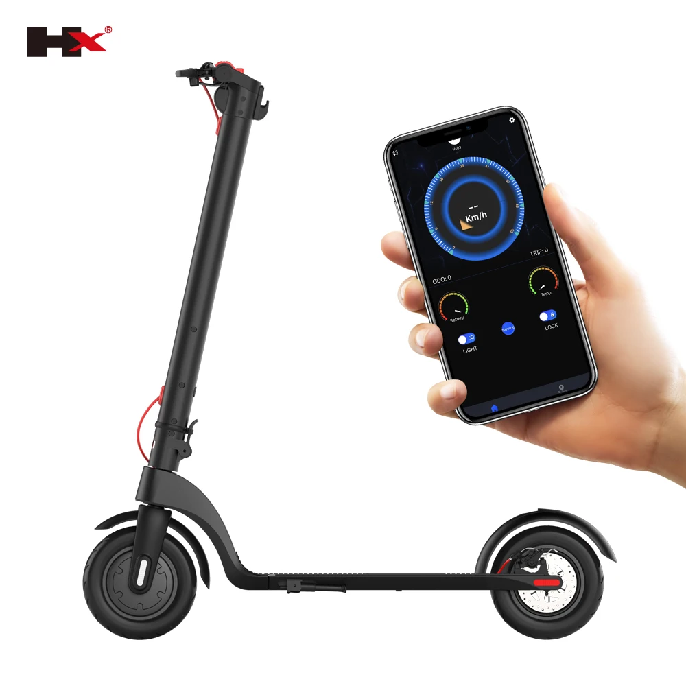 HX X7 Electric scooter with detachable battery for adults