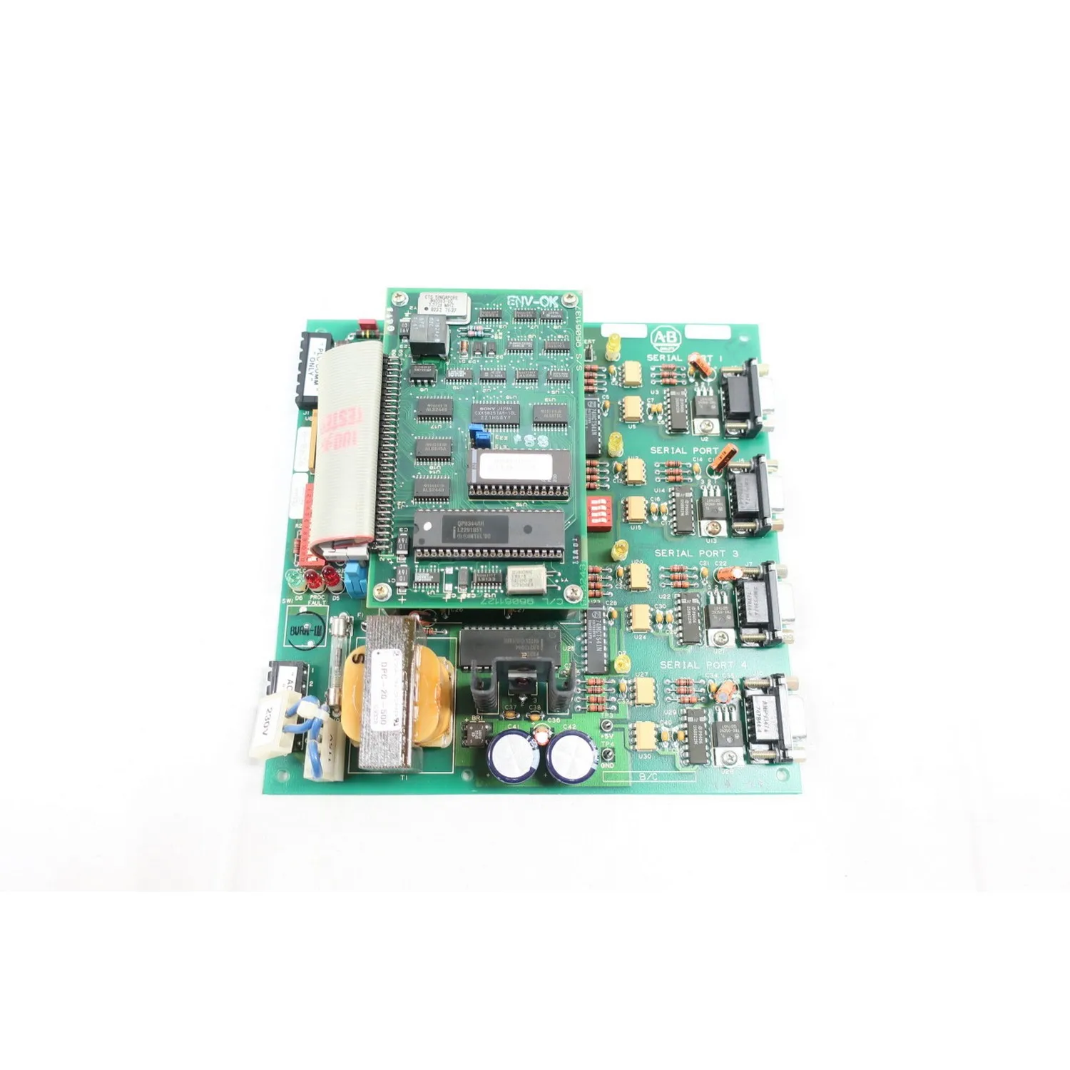 
ALLEN BRADLEY 154959 REMOTE INTERFACE BOARD REV 02 PCB CIRCUIT BOARD 