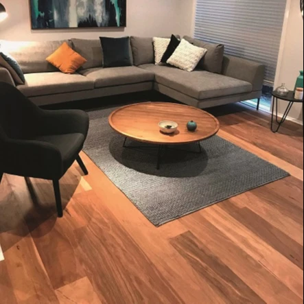 Stockmans Ridge Premium Spotted Gum brushed matte finish Australian hardwood veneer engineered timber flooring
