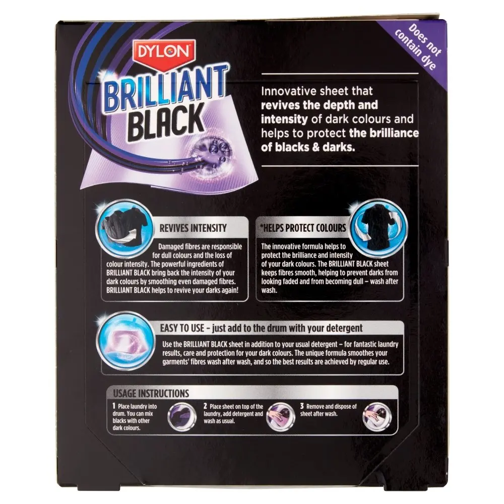 High Quality Brilliant Black Laundry Detergent Sheets Black Clothes Colour Protection Dye Detergent Strips For Black Clothes