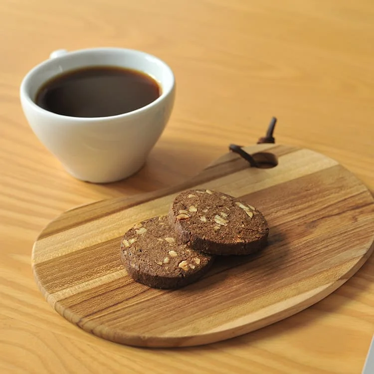 Crunchy Almond Low Carbs Gluten Free Keto Chips Tea Black Diet Meal Biscuit Butter Cookies