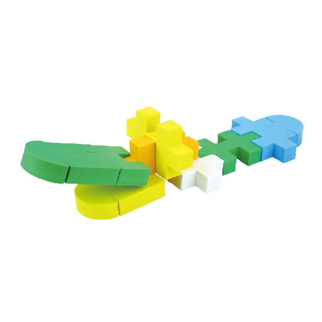 Hot sell creative 3D eva puzzle jigsaw puzzle toy for kids