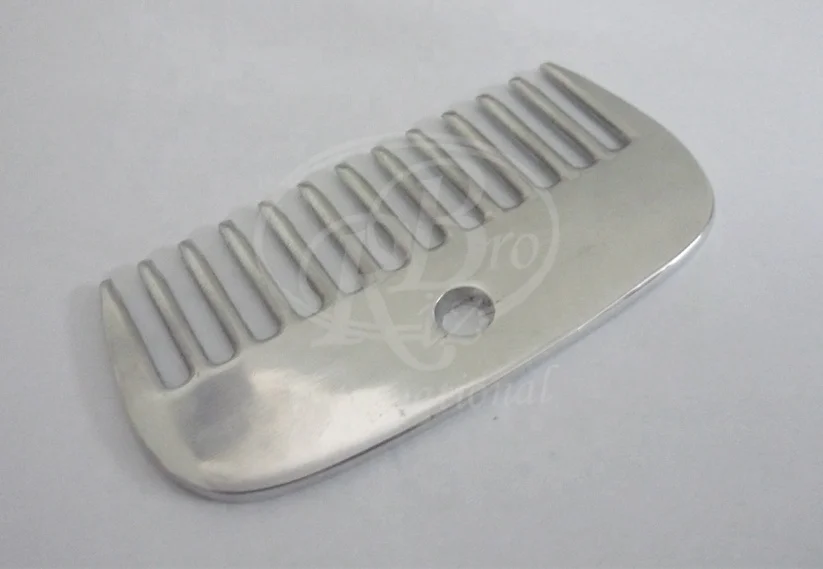 Mane Comb wide Teeth Aluminium Alloy/ Horse Grooming Tool/ Horse Care Gear