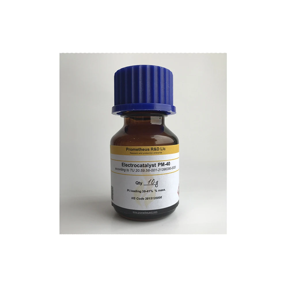 Quality platinum on carbon 40% chemical catalyst for fuel cells production, catalyst