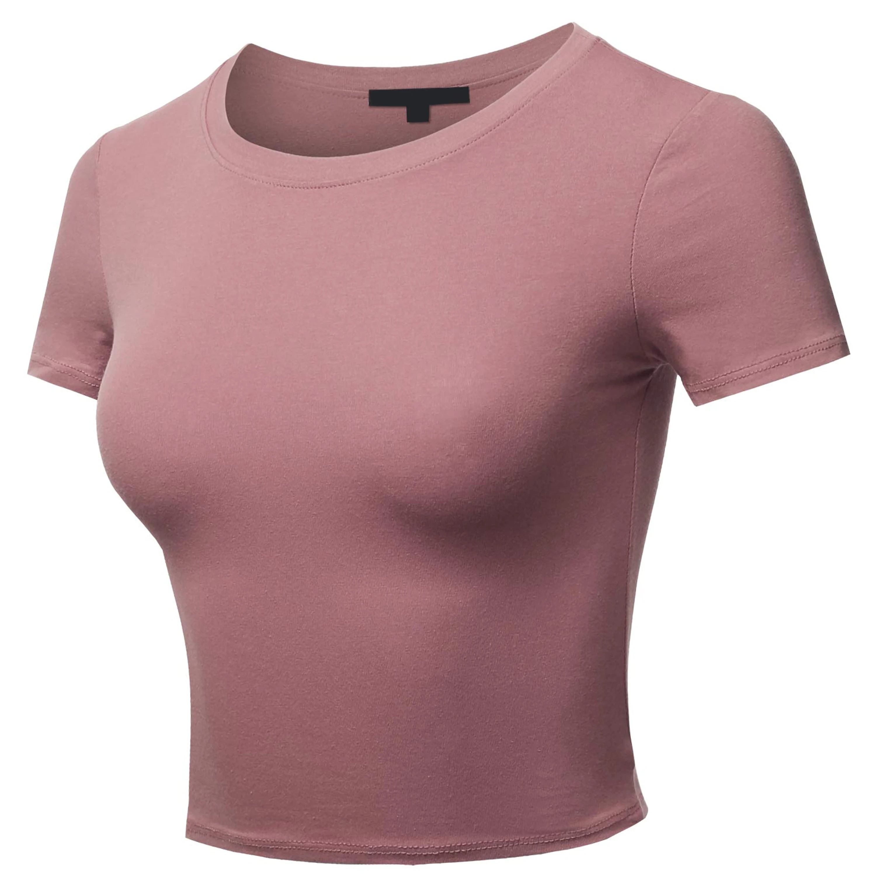 
Wholesale Slogan Graphics printing cheap price affordable rate sexy style Tee Women Crop Top T-Shirts 