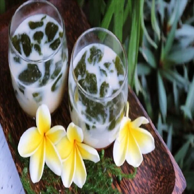  Желейный порошок с зеленой травой по хорошей цене для приготовления желейного пудинга-Ms Sophie + 84 901 022 641