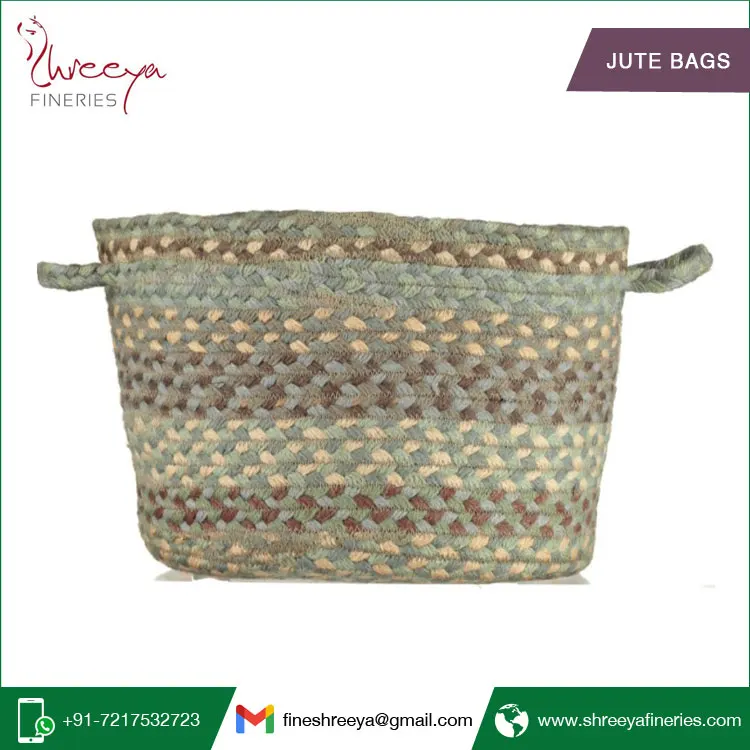  Экологичная джутовая натуральная большая сумка-тоут для покупки продуктов