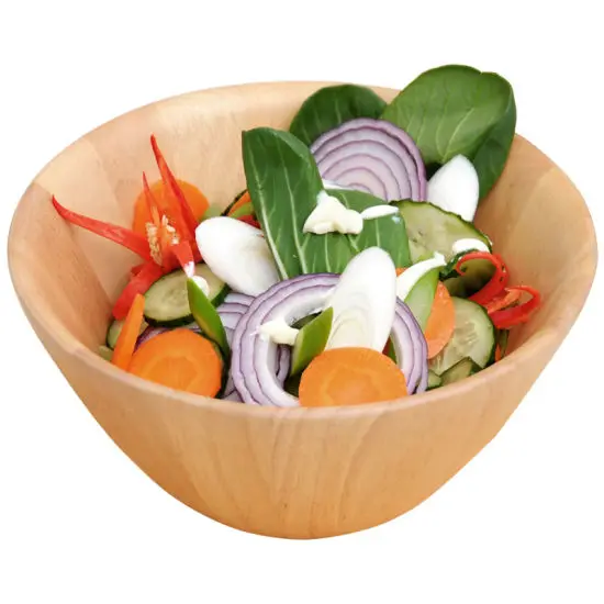 Оптовая продажа набор больших чаш для салата из акации Лучшая цена кухонные миски общественного питания материал ПК