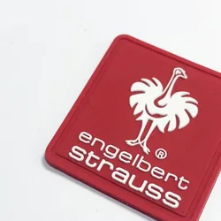 Soft Hand-Feel Customised Design Rubber-Like Matte 3D Mold Heat Transfer silicone patches
