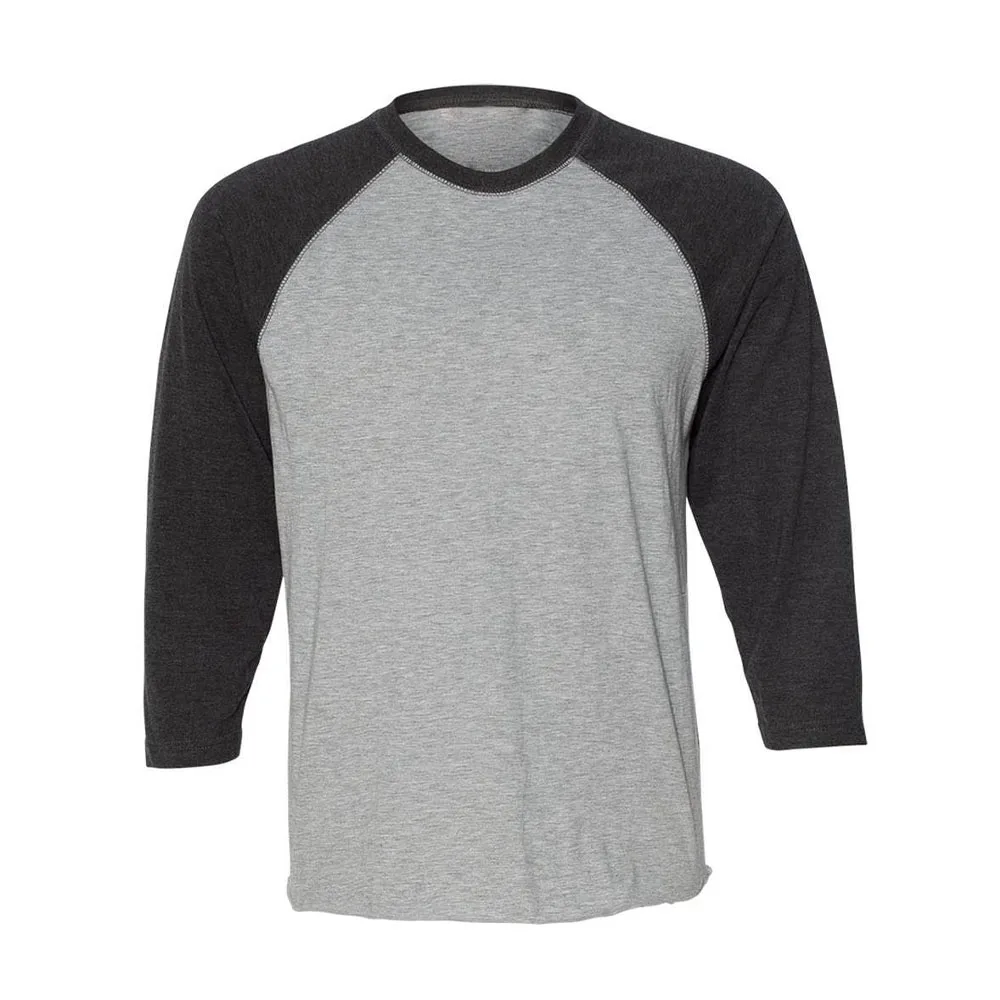 Мягкая ткань с контрастными рукавами реглан для придания спортивной технической формы футболкам не только для спортсменов