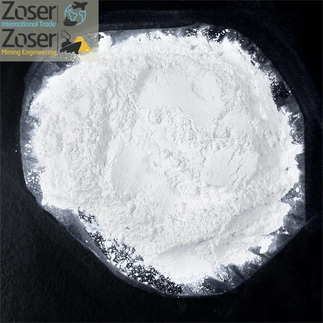 Fine White Talc powder 95% whiteness, 45 microns, 325 mesh size, industrial filler in paint
