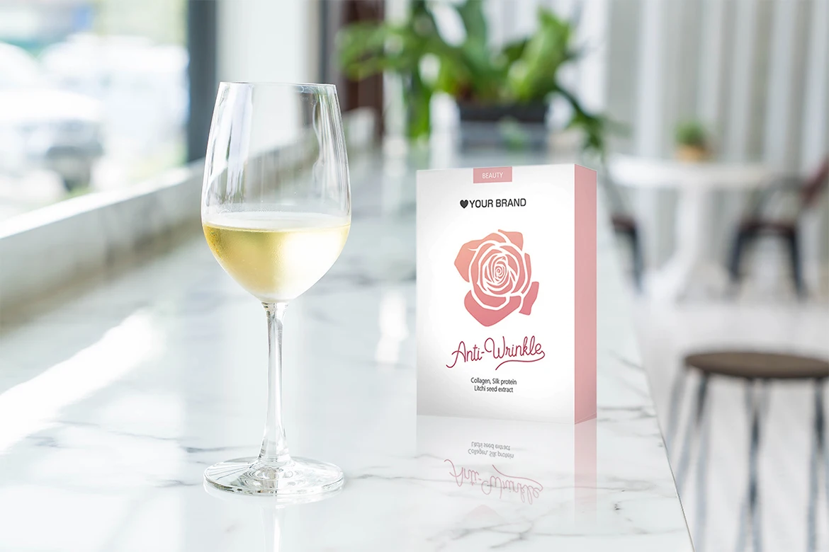 Hydrolyzed silk protein Anti Wrinkle Skin Care Dietary Supplements