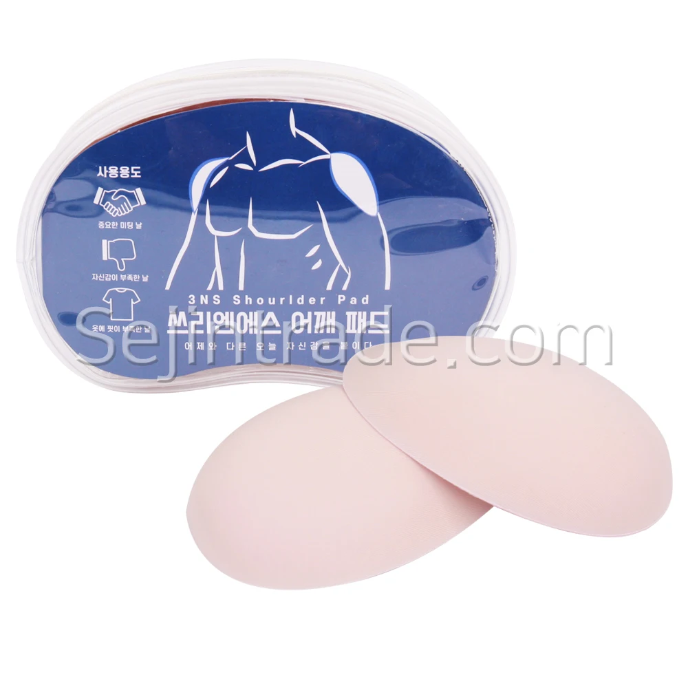3NS Наплечные подушки горячая распродажа Новые Красивые Наплечные подушки для костюма и для женщин и мужчин силиконовые тканевые Наплечные подушки