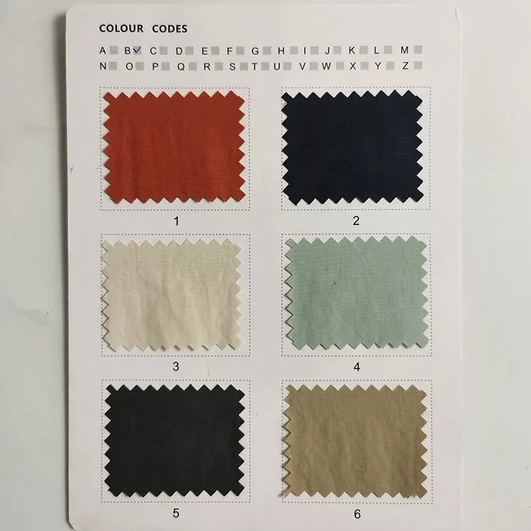 China supplier jacket shell fabric 300T Nylon Taslan crepe style AC coating