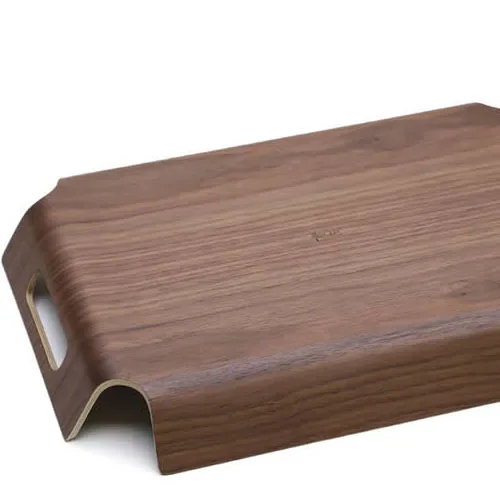 Wooden Handmade Serving Tray for Dining Table and Kitchen Square Shape Serving Tray For Fruit cake Snack Wholesale