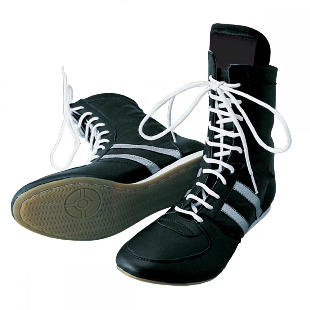 
2021 High Quality Professional Leather Boxing Shoes 