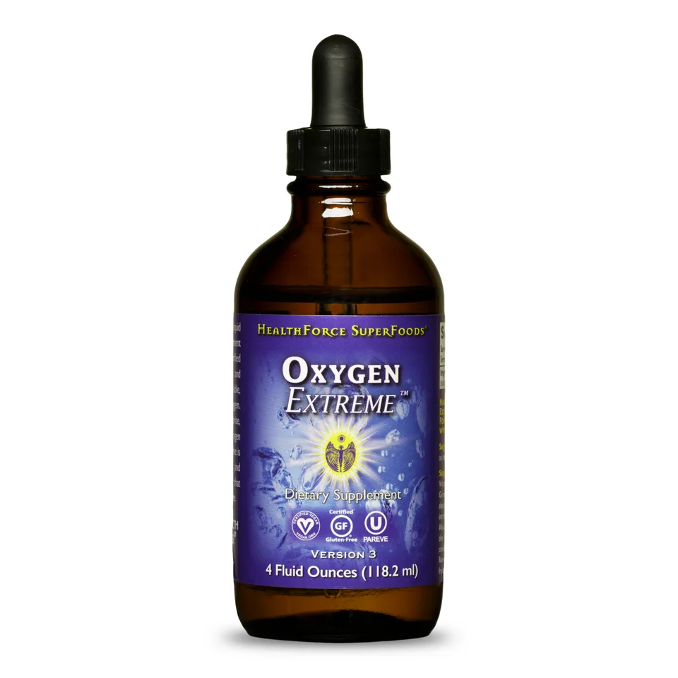 
 Oxygen Extreme 4 ounces Liquid Healthcare Supplement  