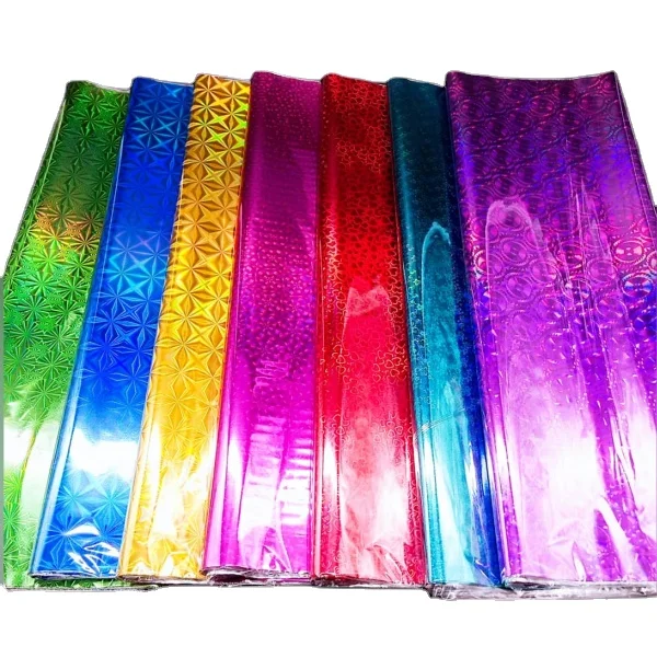 holographic/Laser film for lamination,printing,packing,Holographic gift wrapping paper