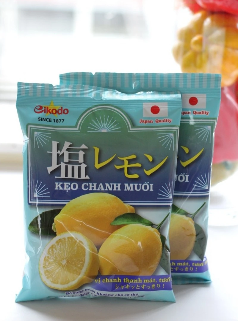 Wholesale Lemon flavour sour candy - Salt Lemon Candy