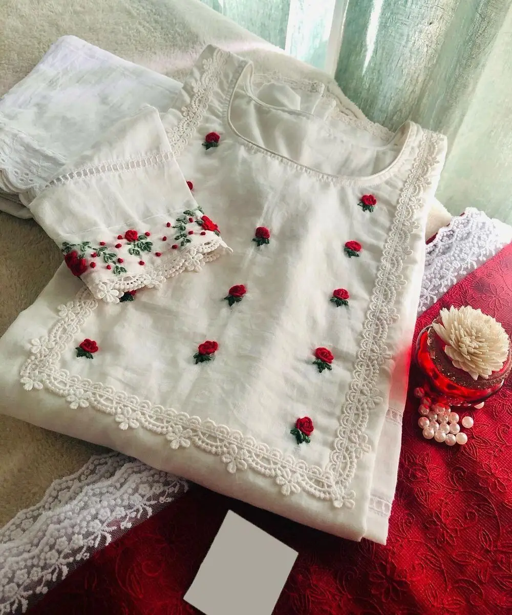 Latest new rich look kurti with beautiful work wholesale lowest price textile market surat