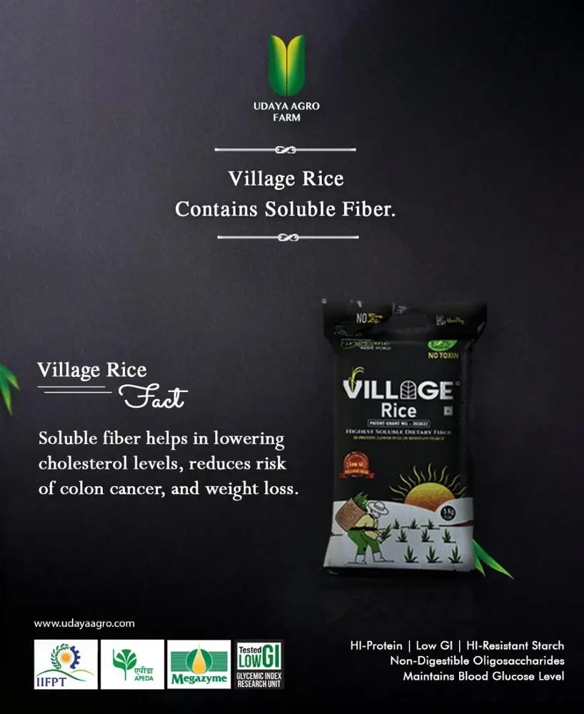 
Organic Low Glyceamic Index Diabetic Rice Manufactured In India 