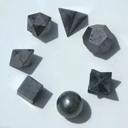 Wholesale Beautiful Crystal Hematite Healing 7 Pieces sacred Geometry Set Buy From  Online Orgone Export