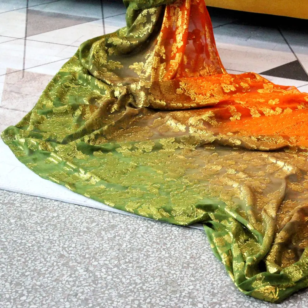 Шифоновая шелковая ткань с принтом Fareastex, индивидуальный принт, 100% чистая тутовая Роскошная Сомалийская Женская одежда, шелковая ткань с эффектом омбре