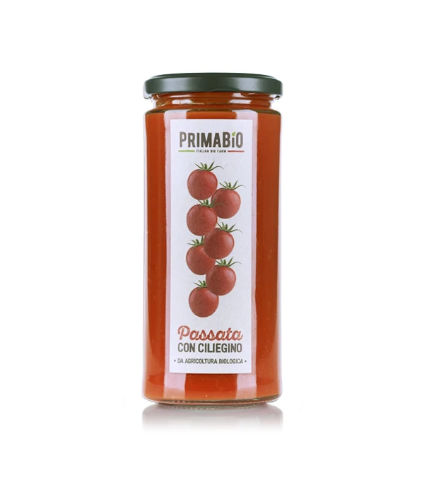 Private Label Top Quality  Italian Cherry Tomato Puree in glass 420g (11000000465798)