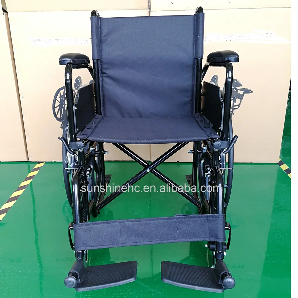 WH932S High Quality Economic Medical Wheelchair Steel Manual Wheelchair For Elderly And Disabled