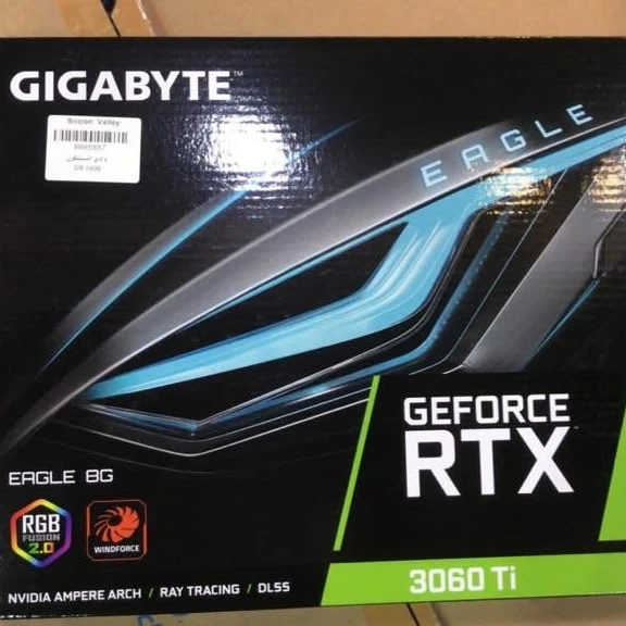 Графическая карта GTX 3060 TI, карта DDR6 8 ГБ, в наличии, карта для игр, для майнинга, графического процессора