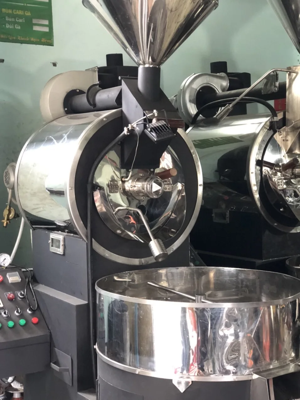 Viet Nam Best Price Coffee Roaster 5kg to 120 Kg hot air Spare Parts Provided Nuts Ordinary Product MD 2.0 X1.0x1.5 (meter)