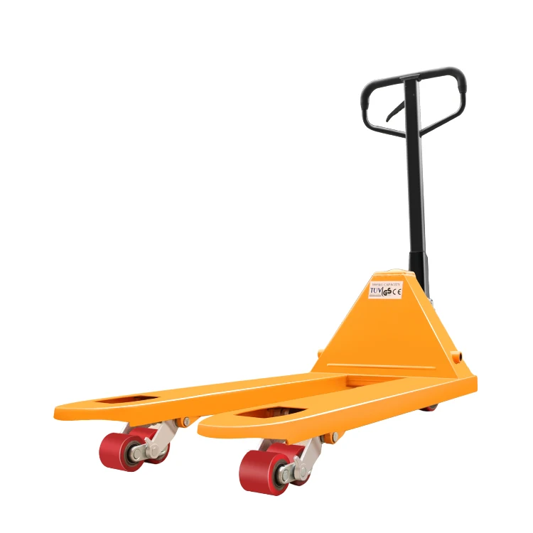 
New Technology Wheelbase Nylon/PU Hydraulic Hand Pallet Jack From Blossom Factory 