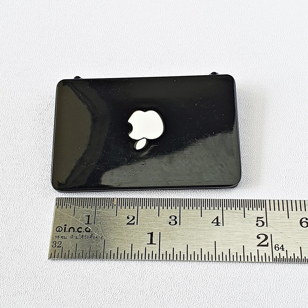 Dollhouse Miniatures Computer Laptop Black Macbook