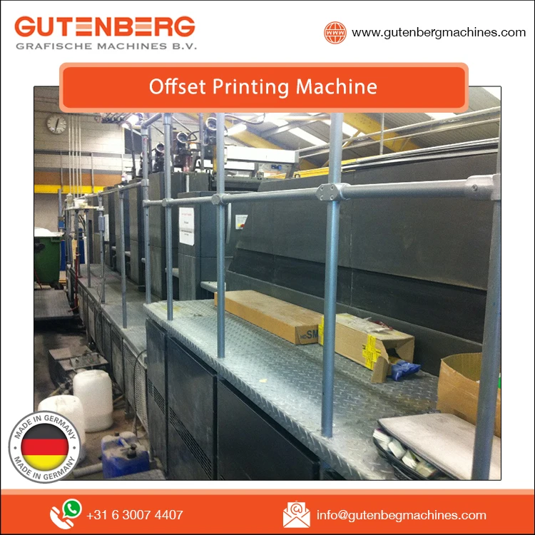 Nominal Price Most Selling Automatic Top Grade Second Hand Offset Printing Machine for Genuine Buyers