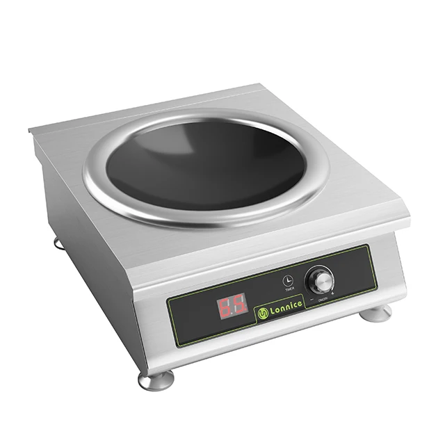 Commercial cooking equipment 3500w high power induction cooker with ceramic surface