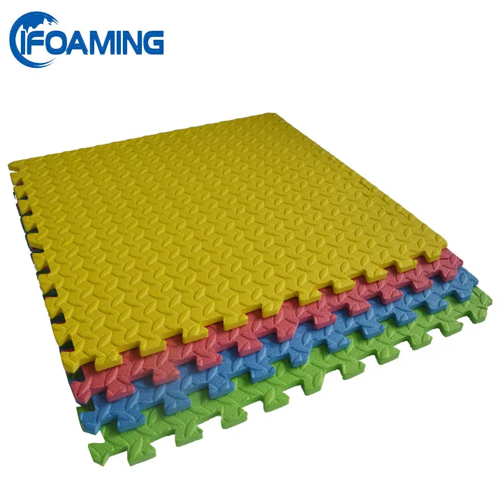
4PCS 6PCS Waterproof Interlocking Soft Eva Foam Mats for Kids Baby Play 