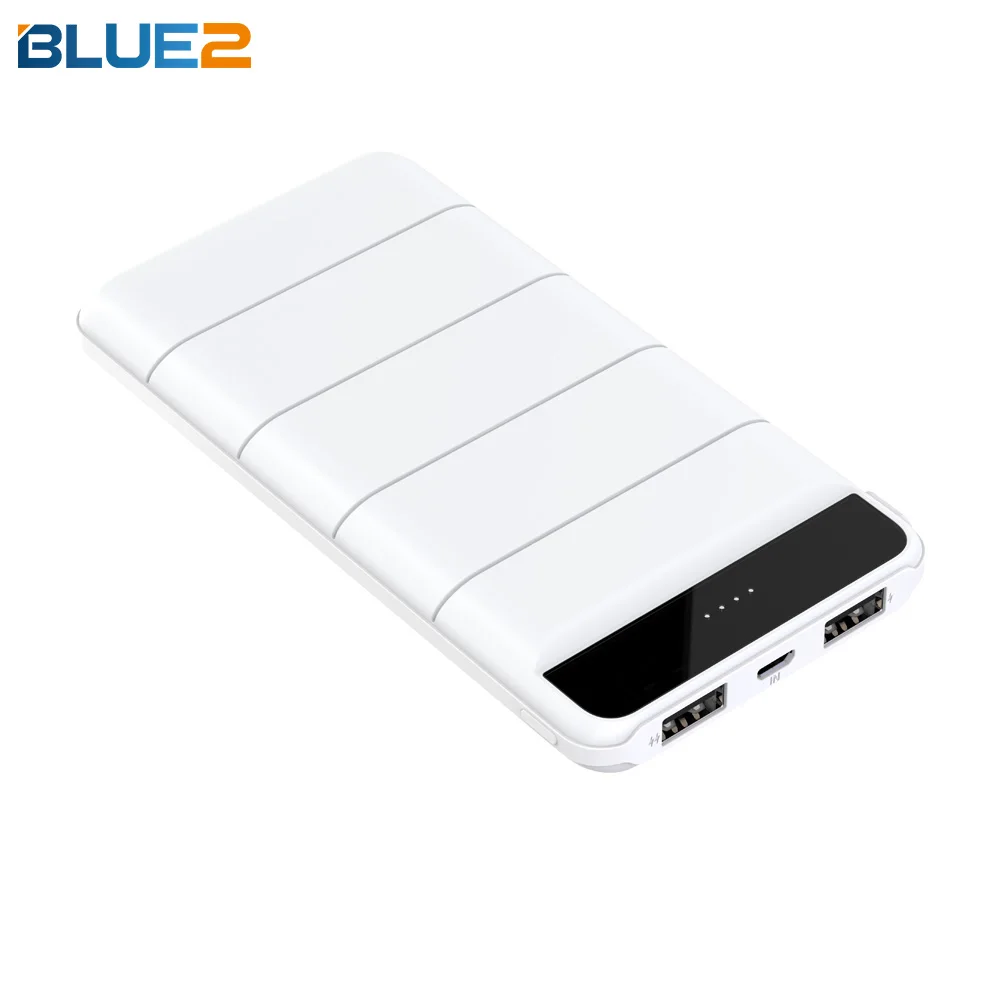 innovative products 2018 10000mAh Li polymer power bank U-L CE ROHS battery power bank consumer electronics for mobile phone