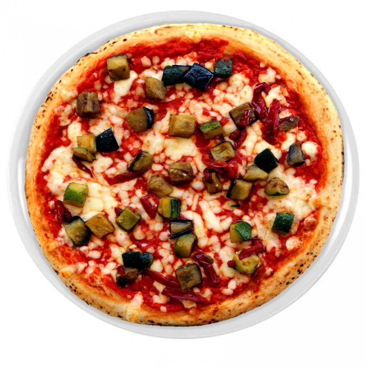 Best quality delicious taste Italian made Frozen Vegetarian Pizza 11,42 inch ideal for food service