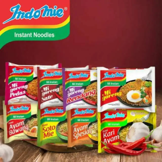 Indomie, лапша быстрого приготовления, оригинал из Индонезии