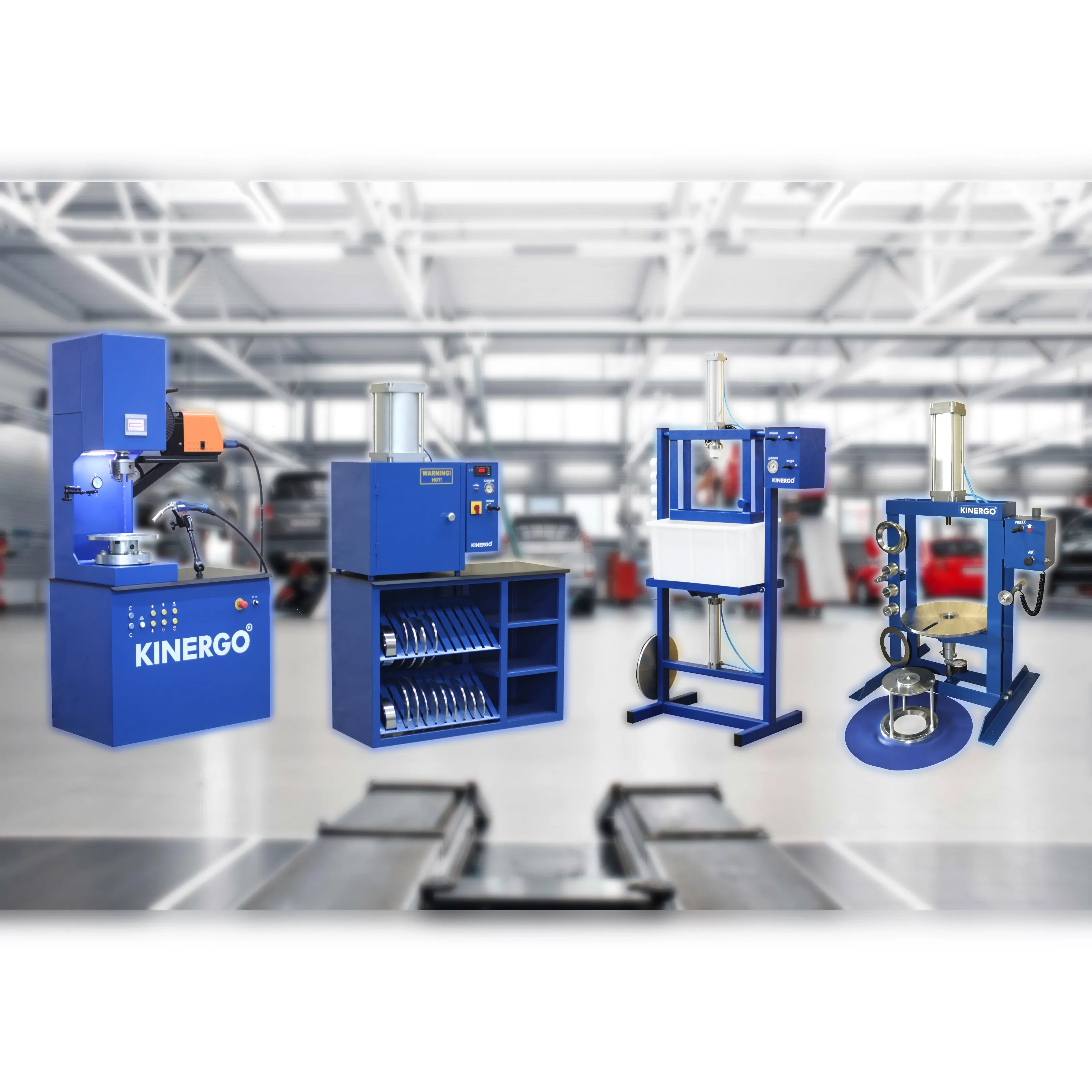 
Torque converter rebuilding line 