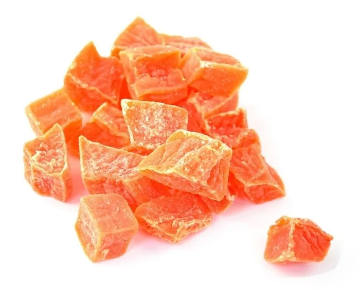 No-addition dried papaya fruit slices